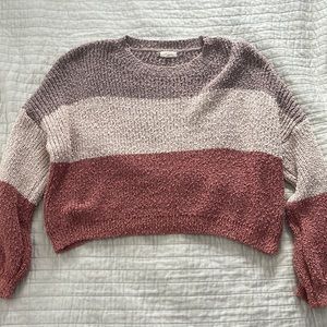 Color Block Sweater